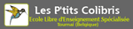 Logo de l'école primaire spécialisée "Les P'tits Colibris" - Kain - Belgique