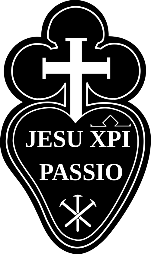 Insigne des Frères Passionistes - JESU XPI PASSIO