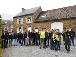 Photo des élèves de la classe verte "Daverdisse 2016"