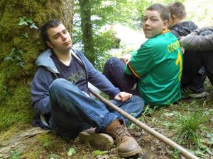 Photo des élèves de la classe verte "Daverdisse 2016"