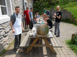 Photo des élèves de la classe verte "Daverdisse 2016"