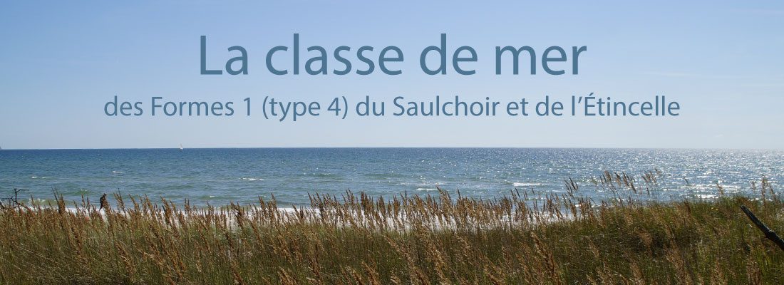 La classe de mer 2016 des formes 1 des Colibris