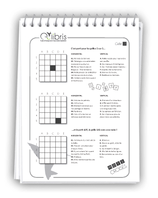 Mots croisés 12 - École secondaire spécialisée : Les Colibris