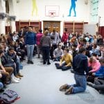 Une photo du cross organisé par les professeurs d'éducation physique du Saulchoir - Les Colibris