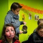 Le déjeuner pédagogique d'Halloween 2016 du Saulchoir organisé par Sylvie Delaunoy et Isabelle Martinache