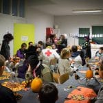Le déjeuner pédagogique d'Halloween 2016 du Saulchoir organisé par Sylvie Delaunoy et Isabelle Martinache