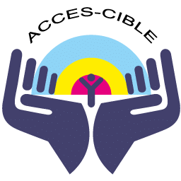 Logo Accès-Cible - Exposition 2003 - ART et différences - École spécialisée : Les Colibris
