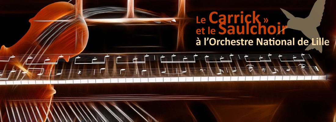 Bannière de l'article du Carrick et du Carrick à l'orchestre national de Lille