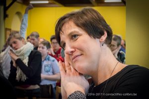 Une photo de la célébration de Noël 2016 du Saulchoir dans l'église de Kain-la-Tombe - École "Les Colibris"