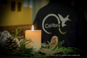 Une photo de la célébration de Noël 2016 du Saulchoir dans l'église de Kain-la-Tombe - École "Les Colibris"