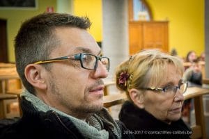 Une photo de la célébration de Noël 2016 du Saulchoir dans l'église de Kain-la-Tombe - École "Les Colibris"