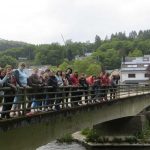 Une photo de l'article de la journée du 25 mai 2016 en classes vertes à Maboge.