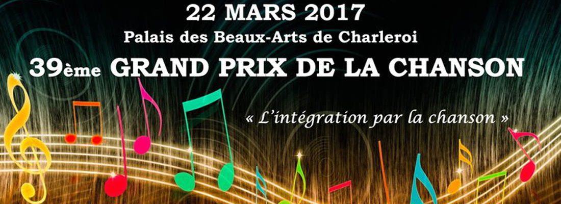 Enregistrement du 39e Grand Prix de la Chanson de Charleroi