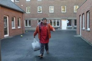 Distribution du linge pour le projet autonomie résidentielle à l’Étincelle