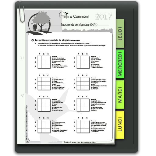 Illustration d'une page du Petit Routard du Saulchoir - Carnet de voyage - Cornimont 2017