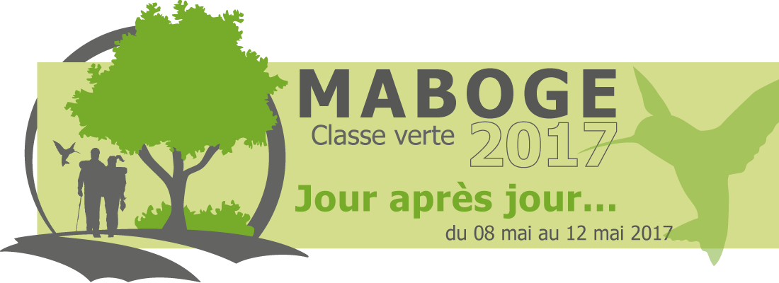 Classe verte « Maboge 2017 » - Jour après jour - Lundi 08 mai