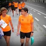 Les 20km de Bruxelles 2017 avec deux élèves de l'Étincelle : Justine et Estelle - Les Colibris