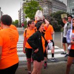 Les 20km de Bruxelles 2017 avec deux élèves de l'Étincelle : Justine et Estelle - Les Colibris