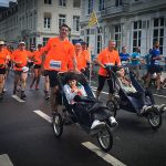 Les 20km de Bruxelles 2017 avec deux élèves de l'Étincelle : Justine et Estelle - Les Colibris