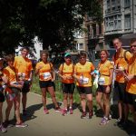 Les 20km de Bruxelles 2017 avec deux élèves de l'Étincelle : Justine et Estelle - Les Colibris