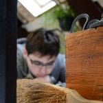 Préparation de l'exposition d'ART et différences à la Maison de la culture de Tournai - 2017 - Saulchoir - Colibris