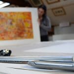 Préparation de l'exposition d'ART et différences à la Maison de la culture de Tournai - 2017 - Saulchoir - Colibris