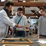 Préparation de l'exposition d'ART et différences à la Maison de la culture de Tournai - 2017 - Saulchoir - Colibris