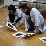 Préparation de l'exposition d'ART et différences à la Maison de la culture de Tournai - 2017 - Saulchoir - Colibris