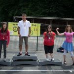 Photo de la remise des prix de la compétition de natation 2017 - Les Colibris