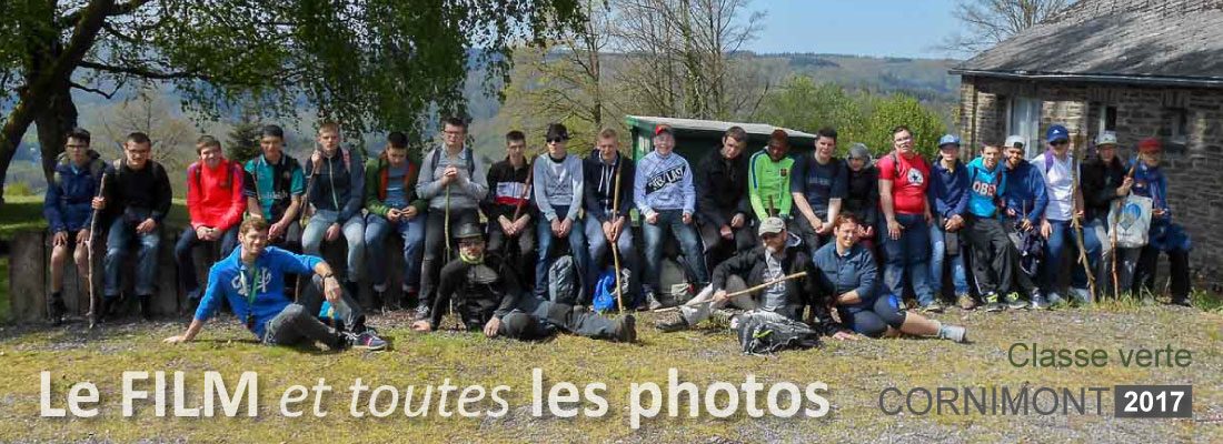 Le film et les photos de la classe verte de Cornimont 2017