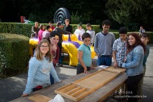 Photo de la journée découverte et d'intégration des nouveaux élèves du Saulchoir avec la collaboration de YAKASAUTER