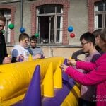 Photo de la journée découverte et d'intégration des nouveaux élèves du Saulchoir avec la collaboration de YAKASAUTER