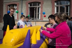 Photo de la journée découverte et d'intégration des nouveaux élèves du Saulchoir avec la collaboration de YAKASAUTER