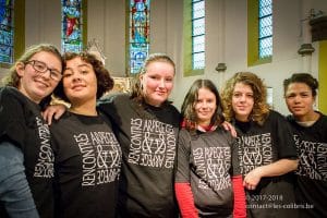 Une photo de la célébration de Noël 2017 du Saulchoir - Les Colibris