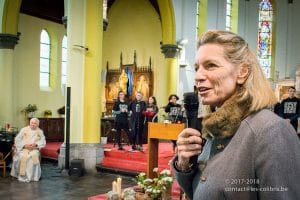 Une photo de la célébration de Noël 2017 du Saulchoir - Les Colibris