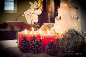 Une photo de la célébration de Noël 2017 du Saulchoir - Les Colibris