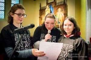 Une photo de la célébration de Noël 2017 du Saulchoir - Les Colibris