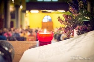 Une photo de la célébration de Noël 2017 du Saulchoir - Les Colibris