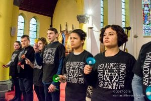 Une photo de la célébration de Noël 2017 du Saulchoir - Les Colibris