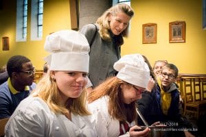 Une photo de la célébration de Noël 2017 du Saulchoir - Les Colibris