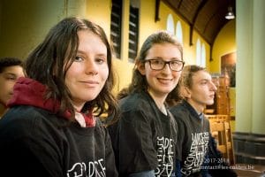 Une photo de la célébration de Noël 2017 du Saulchoir - Les Colibris