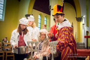 Une photo de la célébration de Noël 2017 du Saulchoir - Les Colibris