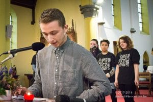 Une photo de la célébration de Noël 2017 du Saulchoir - Les Colibris