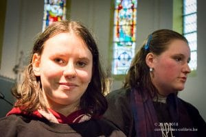 Une photo de la célébration de Noël 2017 du Saulchoir - Les Colibris