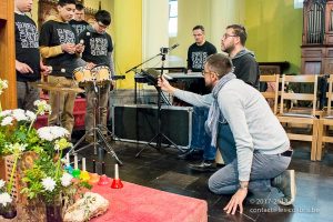 Une photo de la célébration de Noël 2017 du Saulchoir - Les Colibris