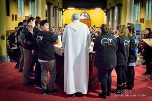 Une photo de la célébration de Noël 2017 du Saulchoir - Les Colibris