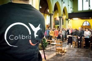 Une photo de la célébration de Noël 2017 du Saulchoir - Les Colibris