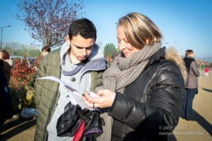 Une photo des courses interclasses 2017 du Saulchoir - École spécialisée "Les Colibris"