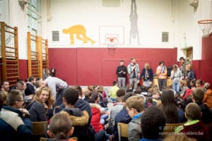 Une photo des courses interclasses 2017 du Saulchoir - École spécialisée "Les Colibris"