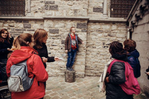 Une photo de la sortie du Carrick à la découverte du patrimoine tournaisien 2017